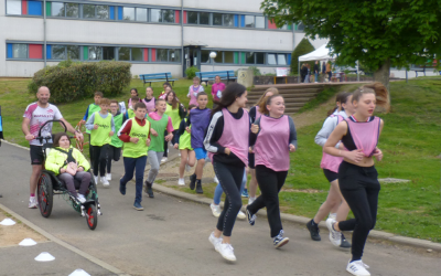 La journée relais santé rassemble collégiens et lycéens autour du sport de la nutrition et du bien être